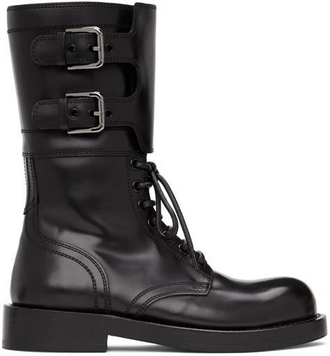 dolce and gabbana combat boots